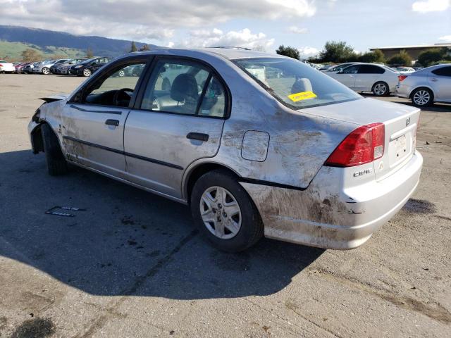 2HGES16305H588655 - 2005 HONDA CIVIC DX VP Gümüş foto 2