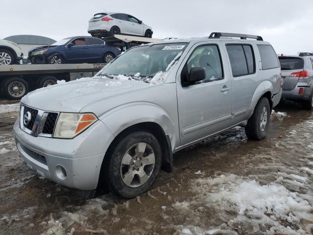 5N1AR18U85C724737 - 2005 NISSAN PATHFINDER LE SILVER photo 1