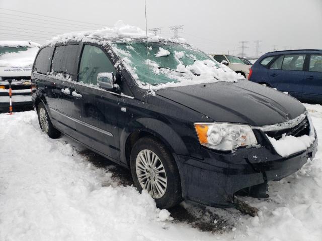 2C4RC1CG9ER224894 - 2014 CHRYSLER TOWN & COU TOURING L BLACK photo 4