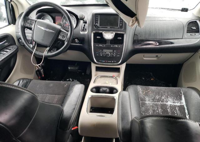 2C4RC1CG9ER224894 - 2014 CHRYSLER TOWN & COU TOURING L BLACK photo 8