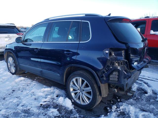 WVGBV7AX7GW614092 - 2016 VOLKSWAGEN TIGUAN S BLUE photo 2