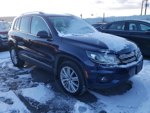 WVGBV7AX7GW614092 - 2016 VOLKSWAGEN TIGUAN S BLUE photo 4