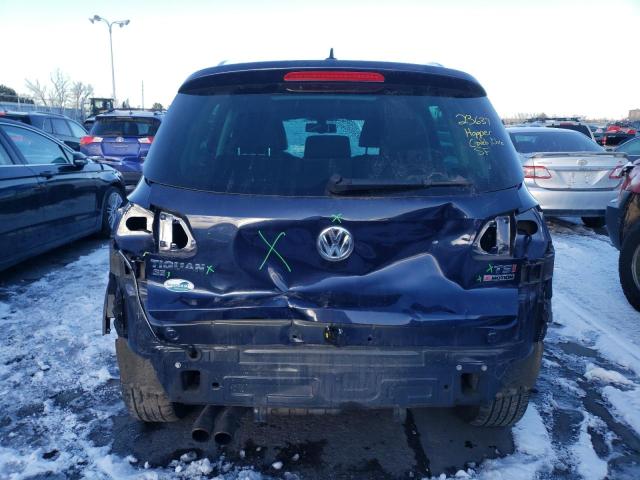 WVGBV7AX7GW614092 - 2016 VOLKSWAGEN TIGUAN S BLUE photo 6