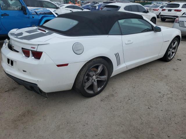 2G1FG3DD3B9199907 - 2011 CHEVROLET CAMARO LT WHITE photo 3