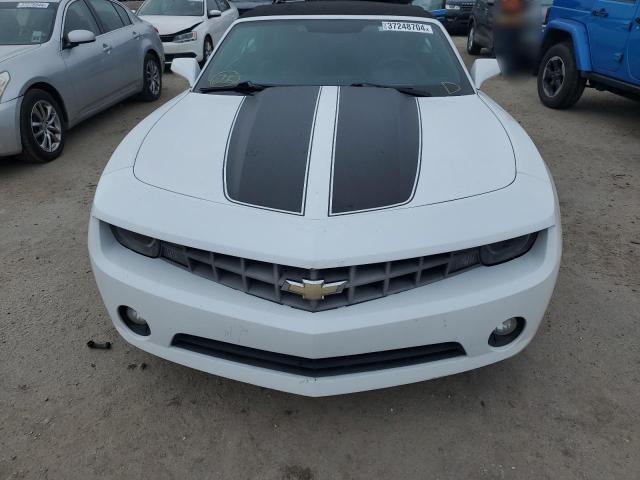 2G1FG3DD3B9199907 - 2011 CHEVROLET CAMARO LT WHITE photo 5