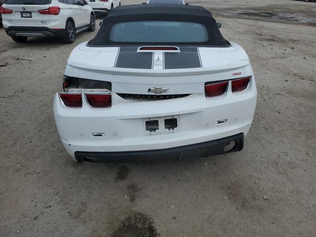 2G1FG3DD3B9199907 - 2011 CHEVROLET CAMARO LT WHITE photo 6