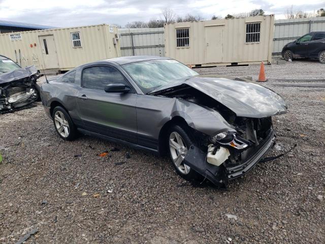 1ZVBP8AN8A5153787 - 2010 FORD MUSTANG GRAY photo 4