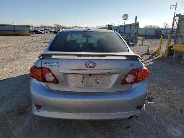 1NXBU4EE9AZ285666 - 2010 TOYOTA COROLLA BASE GRAY photo 6