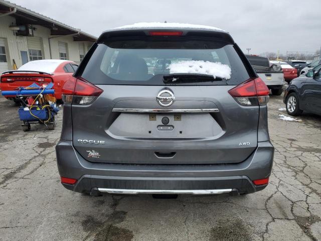 KNMAT2MVXHP570801 - 2017 NISSAN ROGUE S GRAY photo 6