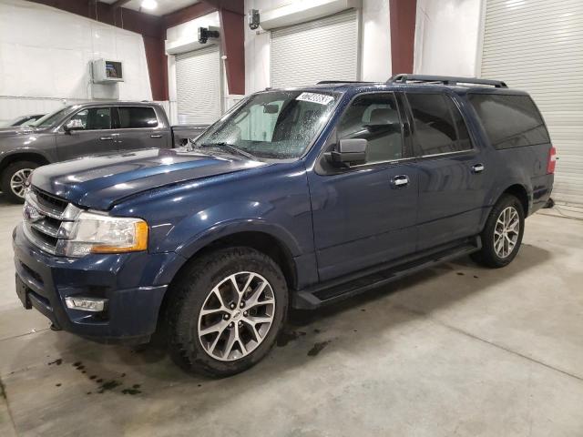 1FMJK1JT1HEA28669 - 2017 FORD EXPEDITION EL XLT BLUE photo 1