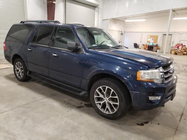 1FMJK1JT1HEA28669 - 2017 FORD EXPEDITION EL XLT BLUE photo 4