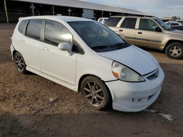 JHMGD38687S031703 - 2007 HONDA FIT S 白色 照片 4