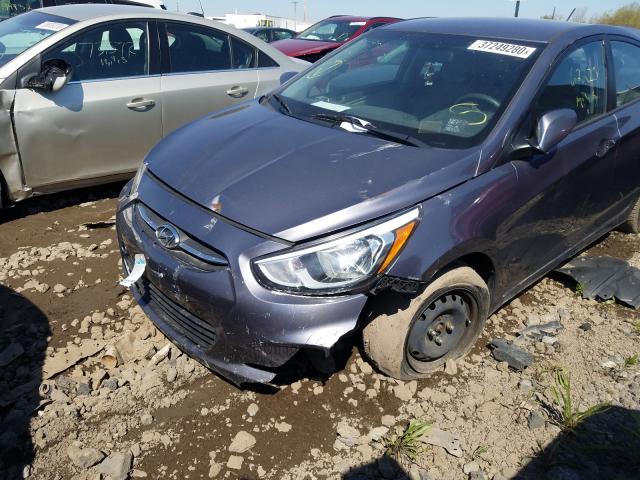 KMHCT4AE5GU942792 - 2016 HYUNDAI ACCENT SE  photo 9