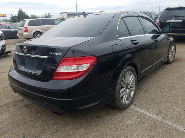 WDDGF81XX8F085287 - 2008 MERCEDES-BENZ C 300 4MATIC  photo 4