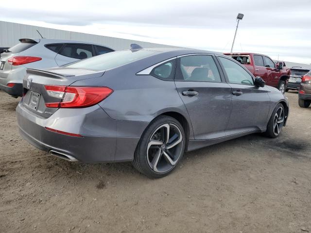 1HGCV1F35LA142236 - 2020 HONDA ACCORD SPORT GRAY photo 3