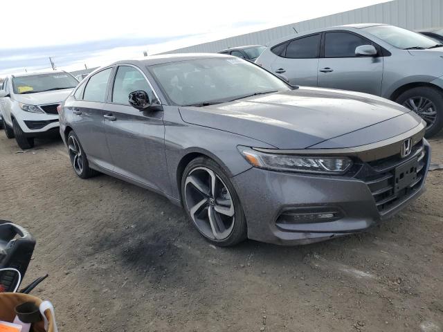 1HGCV1F35LA142236 - 2020 HONDA ACCORD SPORT GRAY photo 4