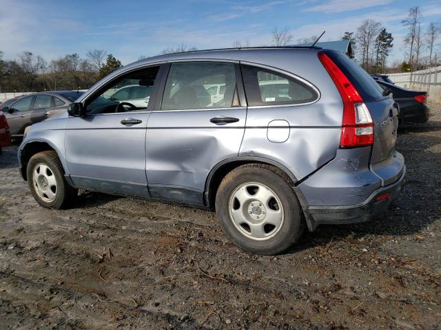 JHLRE38318C009716 - 2008 HONDA CR-V LX BLUE photo 2