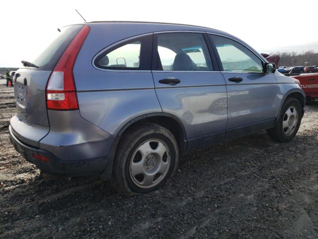 JHLRE38318C009716 - 2008 HONDA CR-V LX BLUE photo 3