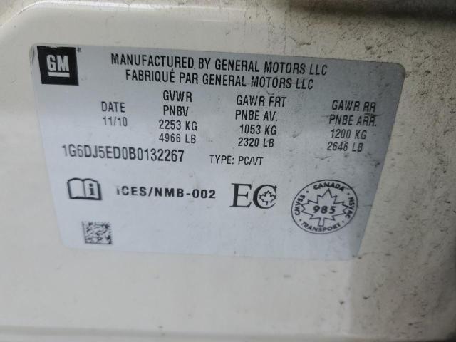 1G6DJ5ED0B0132267 - 2011 CADILLAC CTS PERFORMANCE COLLECTION Altın fotoğraf 12