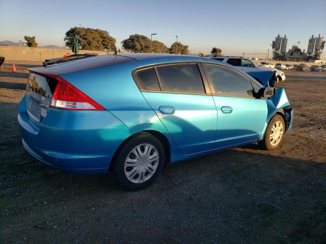 JHMZE2H58AS022806 - 2010 HONDA INSIGHT LX BLUE photo 3