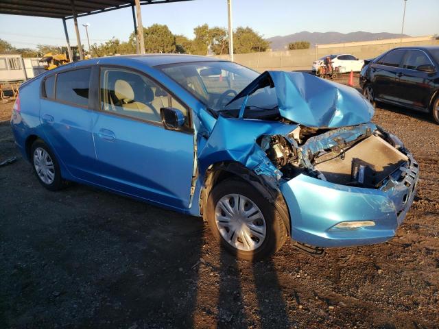 JHMZE2H58AS022806 - 2010 HONDA INSIGHT LX BLUE photo 4