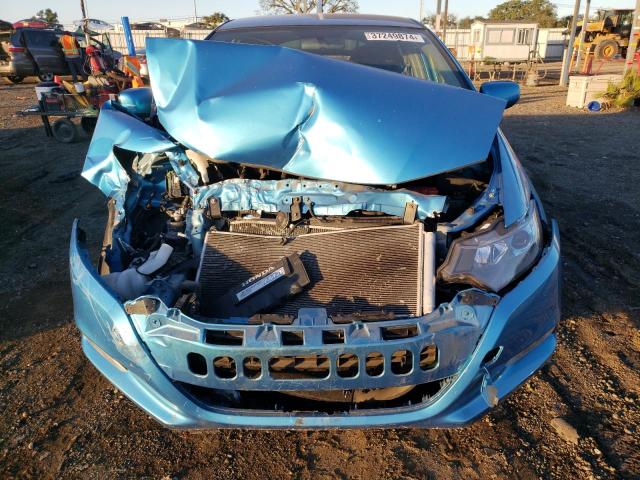 JHMZE2H58AS022806 - 2010 HONDA INSIGHT LX BLUE photo 5