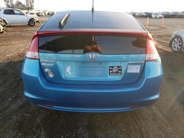 JHMZE2H58AS022806 - 2010 HONDA INSIGHT LX BLUE photo 6