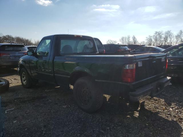 1FTYR10U92PA54859 - 2002 FORD RANGER GREEN photo 2