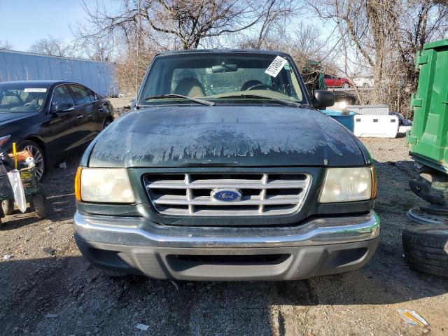 1FTYR10U92PA54859 - 2002 FORD RANGER GREEN photo 5