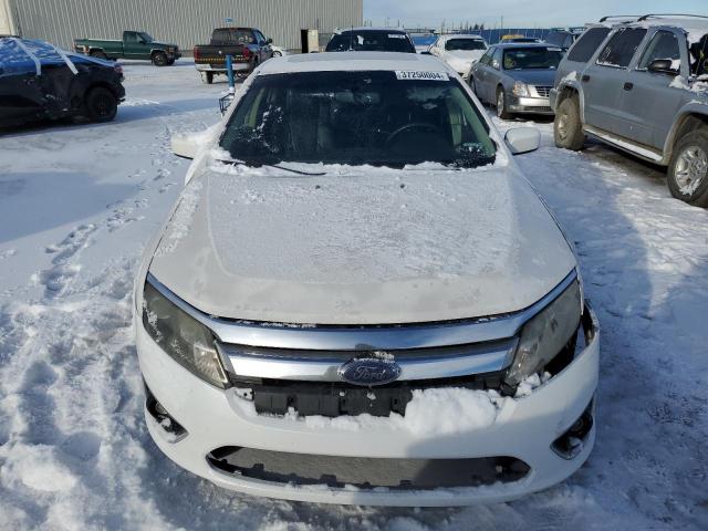 3FAHP0CGXAR148641 - 2010 FORD FUSION SEL WHITE photo 5