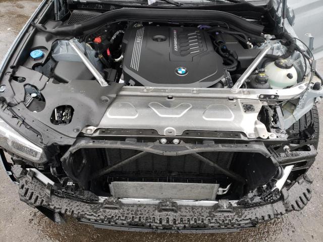 5UX83DP03N9N15616 - 2022 BMW X3 XDRIVEM40I GRAY photo 12