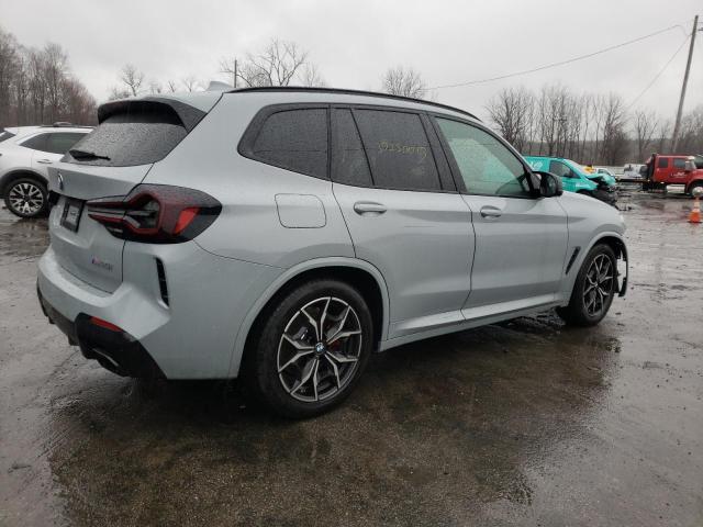 5UX83DP03N9N15616 - 2022 BMW X3 XDRIVEM40I GRAY photo 3