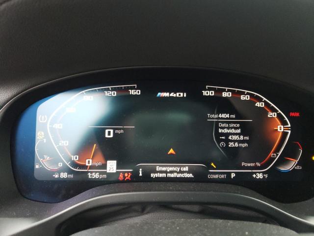 5UX83DP03N9N15616 - 2022 BMW X3 XDRIVEM40I GRAY photo 9