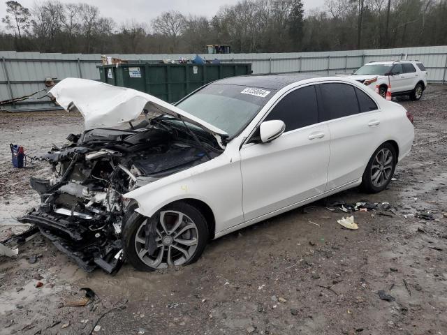 55SWF4JB1GU145946 - 2016 MERCEDES-BENZ C 300 WHITE photo 1