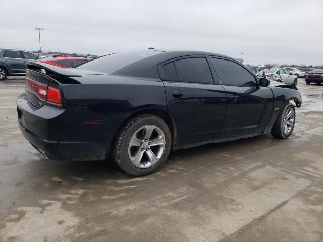 2C3CDXCT8EH114691 - 2014 DODGE CHARGER R/T BLACK photo 3