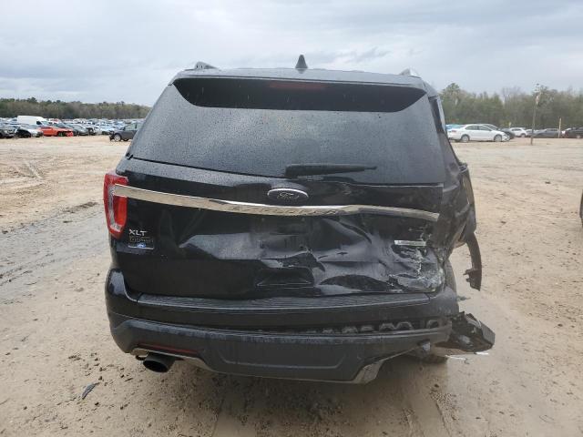 1FM5K7DH2KGA84725 - 2019 FORD EXPLORER XLT BLACK photo 6