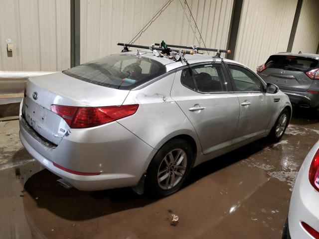 KNAGM4A75D5443238 - 2013 KIA OPTIMA LX SILVER photo 3