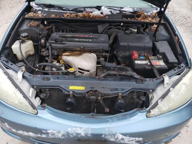 4T1BE32KX3U757068 - 2003 TOYOTA CAMRY LE BLUE photo 11