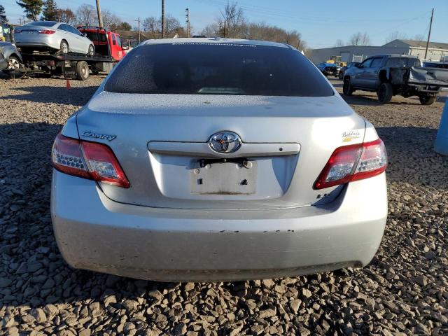 4T4BF3EK1AR020823 - 2010 TOYOTA CAMRY BASE SILVER photo 6