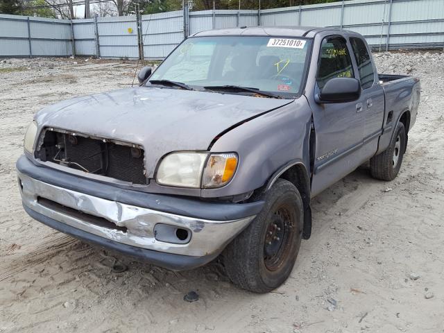 5TBRN3414YS084340 - 2000 TOYOTA TUNDRA ACCESS CAB SR5  photo 2