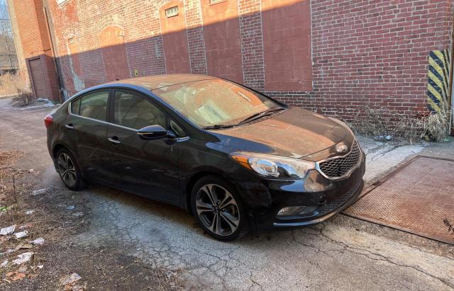 KNAFZ4A86F5264764 - 2015 KIA FORTE EX BLACK photo 1