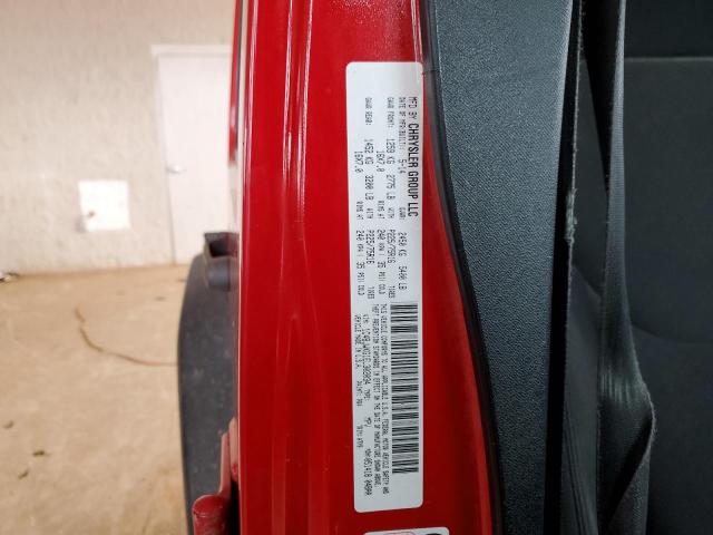 1C4BJWKG1EL302034 - 2014 JEEP WRANGLER U SPORT Червоний фото 13