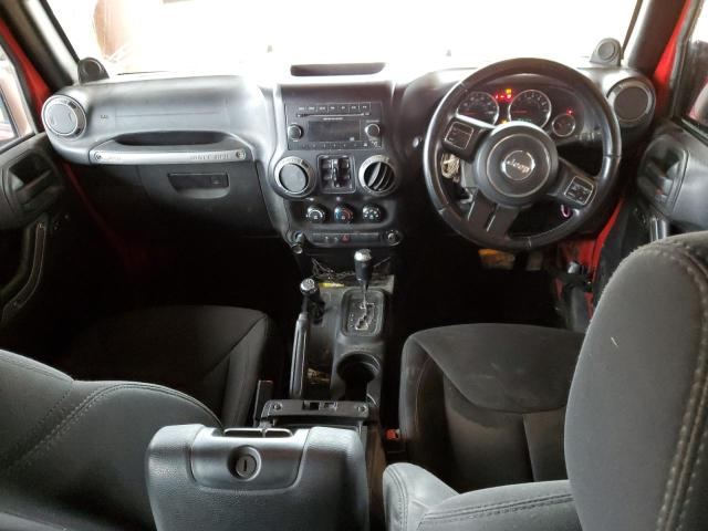 1C4BJWKG1EL302034 - 2014 JEEP WRANGLER U SPORT Червоний фото 8