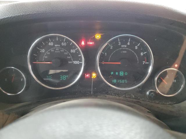 1C4BJWKG1EL302034 - 2014 JEEP WRANGLER U SPORT Червоний фото 9