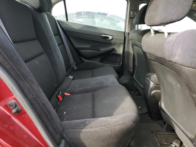 2HGFA166X9H349881 - 2009 HONDA CIVIC LX-S Կարմիր լուսանկար 10