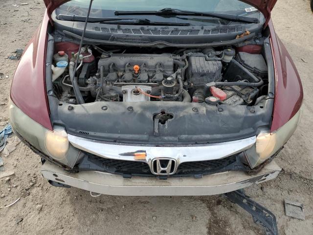 2HGFA166X9H349881 - 2009 HONDA CIVIC LX-S Կարմիր լուսանկար 11