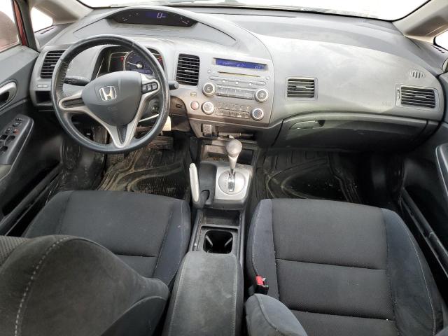 2HGFA166X9H349881 - 2009 HONDA CIVIC LX-S Կարմիր լուսանկար 8