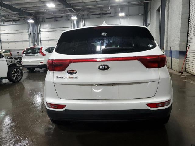 KNDPM3AC0H7063745 - 2017 KIA SPORTAGE LX WHITE photo 6