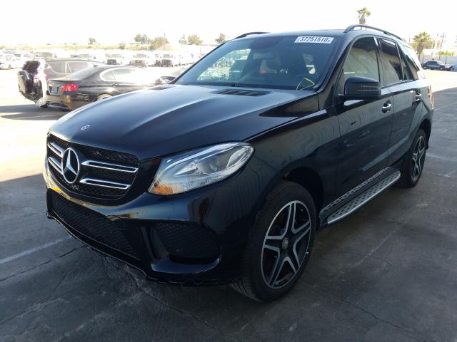 4JGDA5HB8HA881128 - 2017 MERCEDES-BENZ GLE 350 4MATIC  photo 2