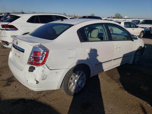 3N1AB6AP1CL755293 - 2012 NISSAN SENTRA 2.0 WHITE photo 3